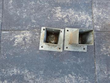 Paalvoeten verzinkt stevige voeten v tuinpalen beschikbaar voor biedingen