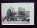 Castricum Hotel-Cafe de rustende Jager met volk hondenkar, Verzenden, Voor 1920