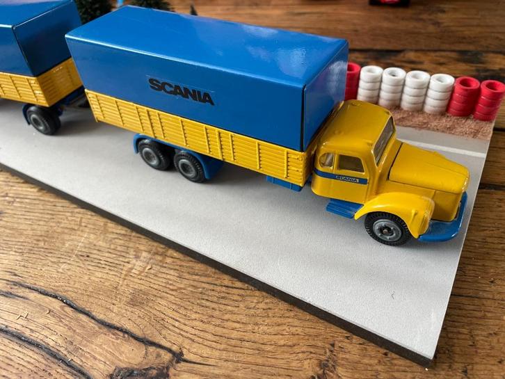 Scania 110 Super torpedo Tekno NL, Hobby en Vrije tijd, Modelauto's | 1:50, Zo goed als nieuw, Bus of Vrachtwagen, Tekno, Ophalen of Verzenden