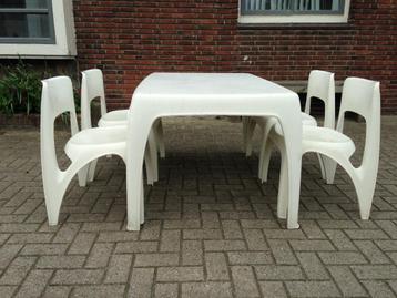 OPRUIMING Preben Fabricius eethoek Interplast jaren 60 70  beschikbaar voor biedingen