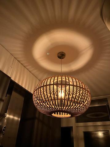 Karwei Indy Bamboe Hanglamp/Plafoniere - Ø55cm beschikbaar voor biedingen