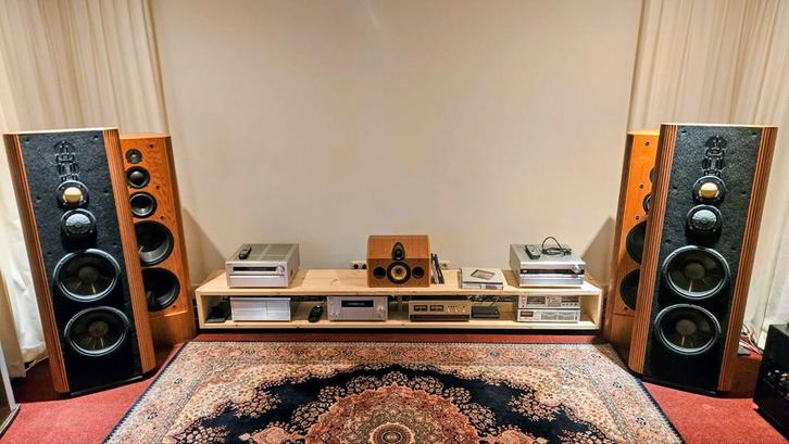 Infinity Kappa 9.0 set in zeer goede staat, Audio, Tv en Foto, Luidsprekers, Zo goed als nieuw, Front, Rear of Stereo speakers