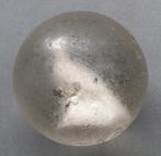 Om 1850 - 1880 GROTE Sulphide Glazen Knikker met Vogel, Antiek en Kunst, Antiek | Glas en Kristal, Ophalen of Verzenden