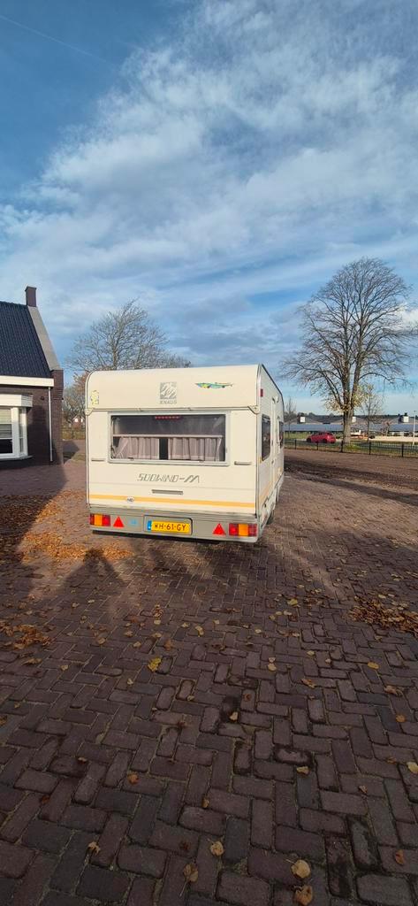 Knaus sudwind 515, Caravans en Kamperen, Caravans, Particulier, tot en met 4, Rondzit, Knaus, Vast bed, Douche, Koelkast, Ophalen