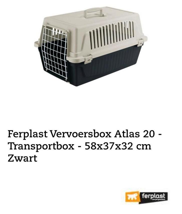 Vervoersbox kleine dieren, Dieren en Toebehoren, Transportboxen, Zo goed als nieuw, Ophalen