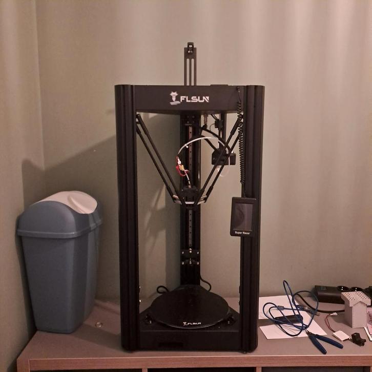 3d printer FLSun Superracer, Computers en Software, 3D Printers, Zo goed als nieuw, Ophalen of Verzenden