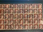 45 gestempelde duitse postzegels wo2 - 15 pfennig, Ophalen, Duitsland