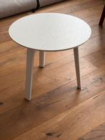 HAY Bella Bijzettafel - Wit Eiken, Ophalen, Minder dan 45 cm, Minder dan 55 cm, Rond