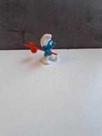 Smurf met knapzak - Zeldzaam!, Ophalen of Verzenden, Zo goed als nieuw, Overige Smurfen, Poppetje, Figuurtje of Knuffel