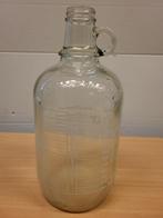 Fles met bolle buik met oor., Ophalen of Verzenden, Gebruikt