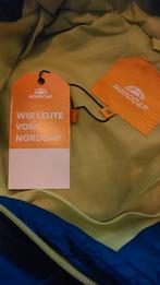 Nieuw: Winterjas - Nordcap - Maat 38 - kleur petrol met lime, Maat 38/40 (M), Blauw, Nieuw, Ophalen of Verzenden