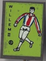 Willem II-clubspeld groot model rechthoek kleur groen (oud), Verzamelen, Speldjes, Pins en Buttons, Verzenden, Zo goed als nieuw