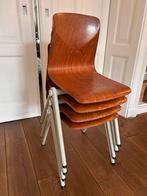 4 x Vintage chairs - Thur Op Seat Stoelen - Jaren 60/70, Ophalen