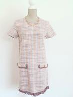 Chique vrouwelijke chanelstijl zomerjurk in pastel kleur, Kleding | Dames, Jurken, Overige kleuren, Verzenden, Nieuw, Knielengte