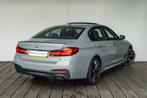 BMW 5 Serie Sedan 530e High Executive M Sportpakket Pro / BM, Auto's, BMW, Te koop, Zilver of Grijs, 62 km, Gebruikt