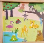 Houten speelgoed set: memorie, puzzel&magnetisch hengelspel, Ophalen of Verzenden, Gebruikt