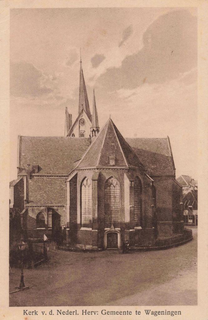 Wageningen Hervormde Kerk M7952, Ophalen, 1920 tot 1940, Ongelopen, Gelderland