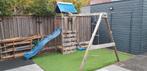 Speel en klim toestel met glijbaan, schommels, klimtouw, Kinderen en Baby's, Speelgoed | Buiten | Speeltoestellen, Ophalen, Gebruikt