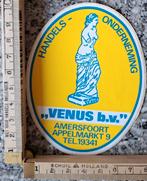 Vintage sticker Handelsonderneming Venus strip Amersfoort, Ophalen of Verzenden, Zo goed als nieuw, Overige typen