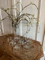 Luminarc cavalier coupes glas,vintage,zgan, Ophalen of Verzenden