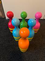 Bowlen/kegelen: 9 houten kegels, Kinderen en Baby's, Speelgoed | Houten speelgoed, Ophalen of Verzenden, Zo goed als nieuw