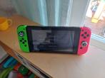 Nintendo Switch V1 Unpatched, Met 2 controllers, Gebruikt, Ophalen of Verzenden, Switch Original