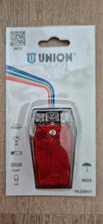 Union achterlicht excl. Batterij voor spatbord NIEUW, Waterbestendig, Batterij, Achterlicht, Nieuw