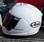 ❗️Arai RX-7V helm🏍 (duurste uitv) metallic wit M❗️, Motoren, Kleding | Motorhelmen, M, Arai, Verzenden, Integraalhelm