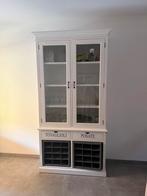 Witte buffet kast met opbergruimte, Huis en Inrichting, Kasten | Buffetkasten, Ophalen of Verzenden, Gebruikt, 25 tot 50 cm, 100 tot 150 cm