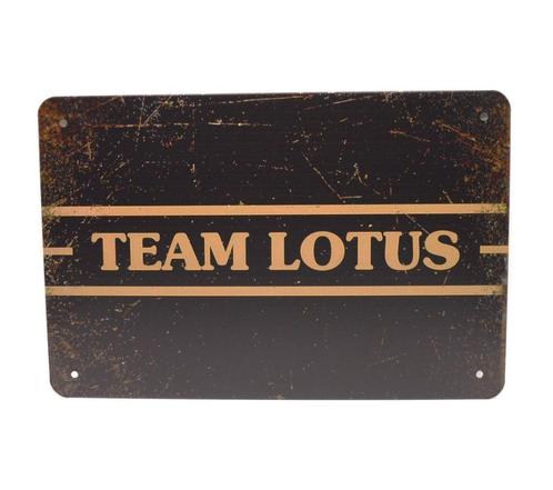 Team Lotus JPS bord - Ayrton Senna John Player Special F1, Verzamelen, Merken en Reclamevoorwerpen, Nieuw, Reclamebord, Verzenden