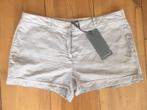 Costes nieuwe grijze shorts korte broek met zijde, maat S, Kleding | Dames, Broeken en Pantalons, Kort, Nieuw, Ophalen of Verzenden