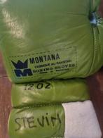 Vintage Montana bokshandschoenen 2 sets, Sport en Fitness, Boksen, Gebruikt, Ophalen of Verzenden, X, Bokshandschoenen