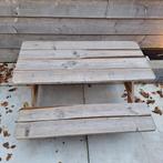 Kinder picknicktafel intratuin 98 cm x 98 cm, Tuin en Terras, Gebruikt, Rechthoekig, Hout, Ophalen