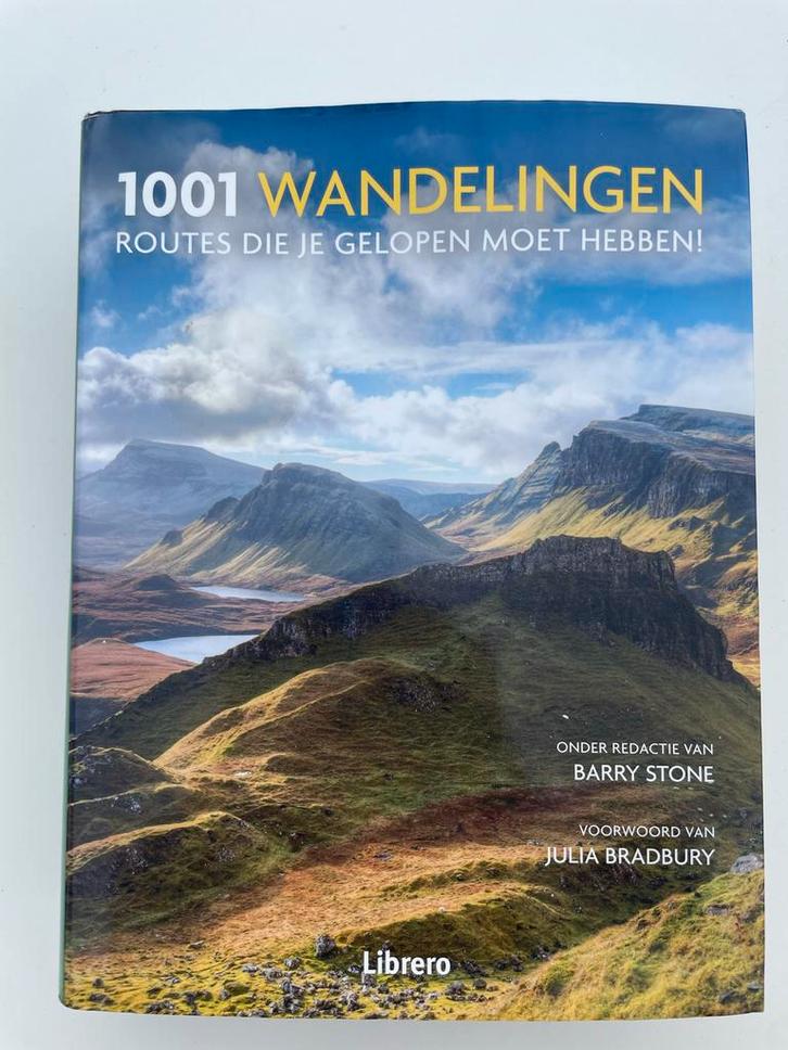 1001 Wandelingen - Routes die je gelopen moet hebben!, Boeken, Reisgidsen, Zo goed als nieuw, Reisgids of -boek, Europa, Overige merken