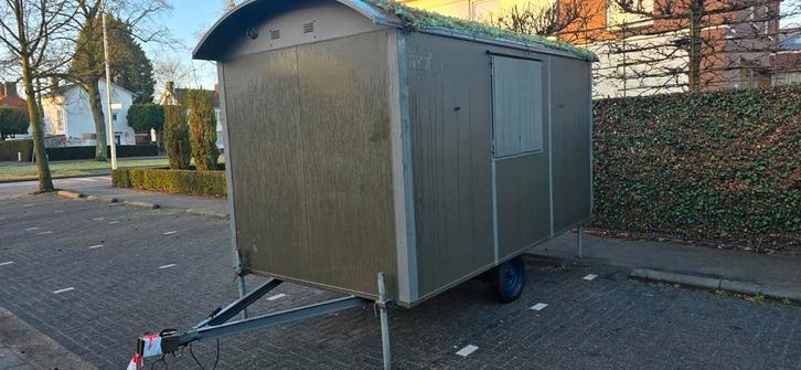 Pipowagen / Schaftwagen te koop, Doe-het-zelf en Verbouw, Bouwketen en Schaftketen, Gebruikt, Ophalen