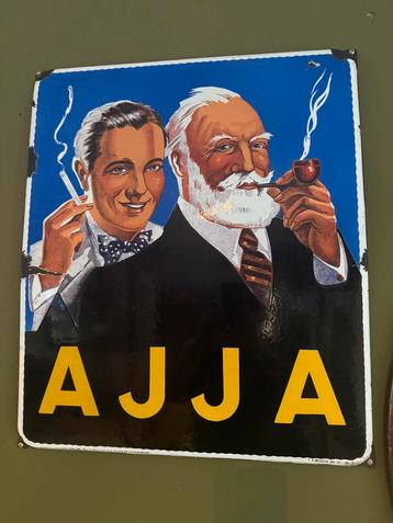 Zeldzaam AJJA Emaille Reclamebord 1953 beschikbaar voor biedingen