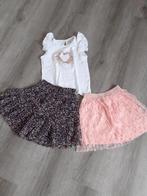2 rokjes met bijpassend shirtje, Ophalen of Verzenden, Zo goed als nieuw, Meisje