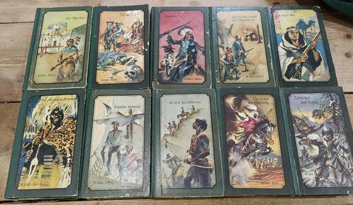 Karl May - 10 pockets (Duits), Boeken, Avontuur en Actie, Gelezen, Ophalen of Verzenden