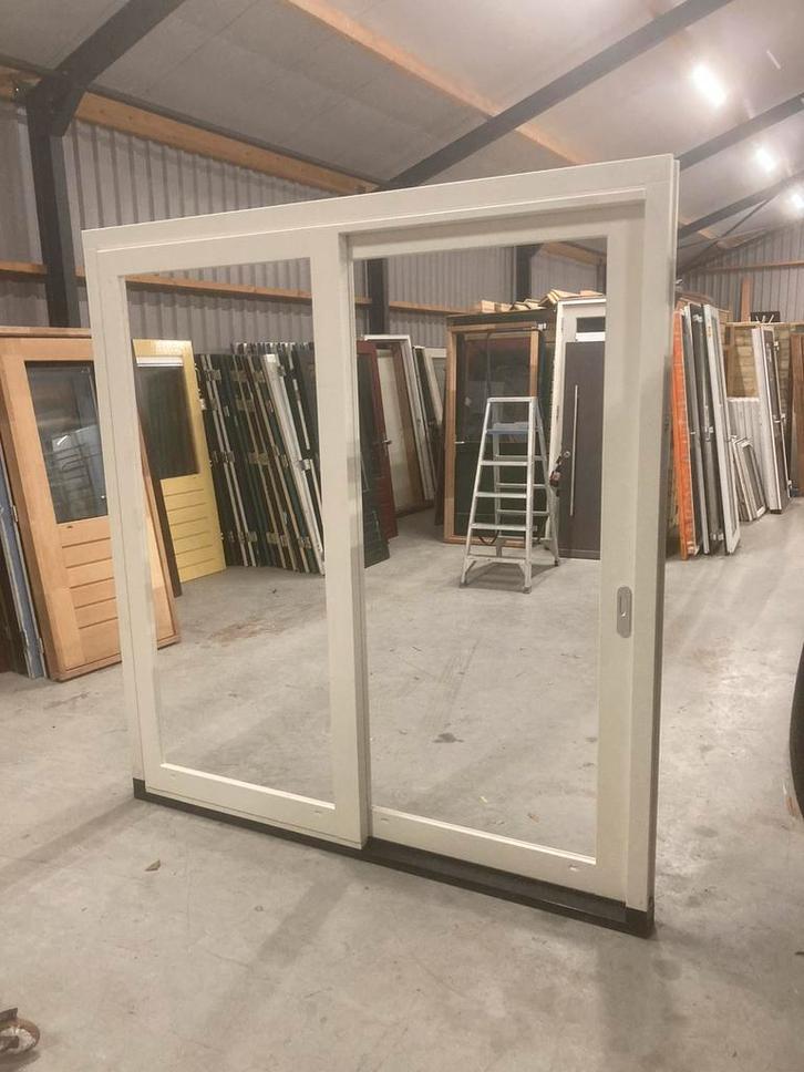 Nieuwe hardhouten kozijnen/ schuifpuien /tuindeuren, Doe-het-zelf en Verbouw, Kozijnen en Schuifpuien, Nieuw, Deurkozijn, Hout
