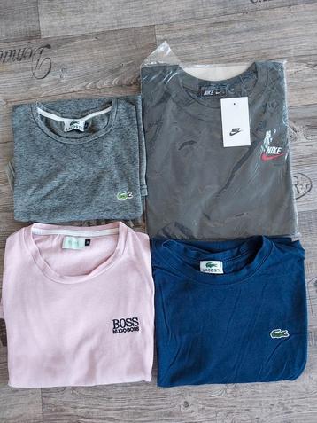 T-shirts Lacoste, Nike, Hugo Boss - Maat S/M (1) beschikbaar voor biedingen
