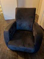 Zwarte fauteuil - gebruikt. GRATIS!!, Ophalen, Gebruikt, Minder dan 75 cm, 75 tot 100 cm