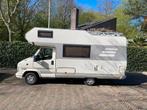 Retro camper Hymer B-classic 570, 2,5 d, 5 pers, 1993, Caravans en Kamperen, Campers, Chemisch toilet, Alkoof, Ringverwarming