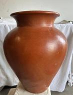 Aardewerk pot/vaas, Huis en Inrichting, Woonaccessoires | Vazen, Ophalen, Overige kleuren, 50 tot 75 cm, Aardewerk of Porselein