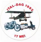 Ital-dag sticker 1992 Ducati Guzzi Laverda Gilera nieuw, Ophalen of Verzenden