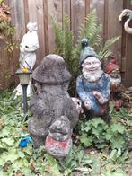 Tuinkabouters van beton/steen, Ophalen, Gebruikt, Beton, Tuinkabouter