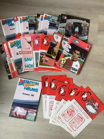 THUIS PROGRAMMA'S FEYENOORD JONG FEYENOORD veel tegen AJAX beschikbaar voor biedingen