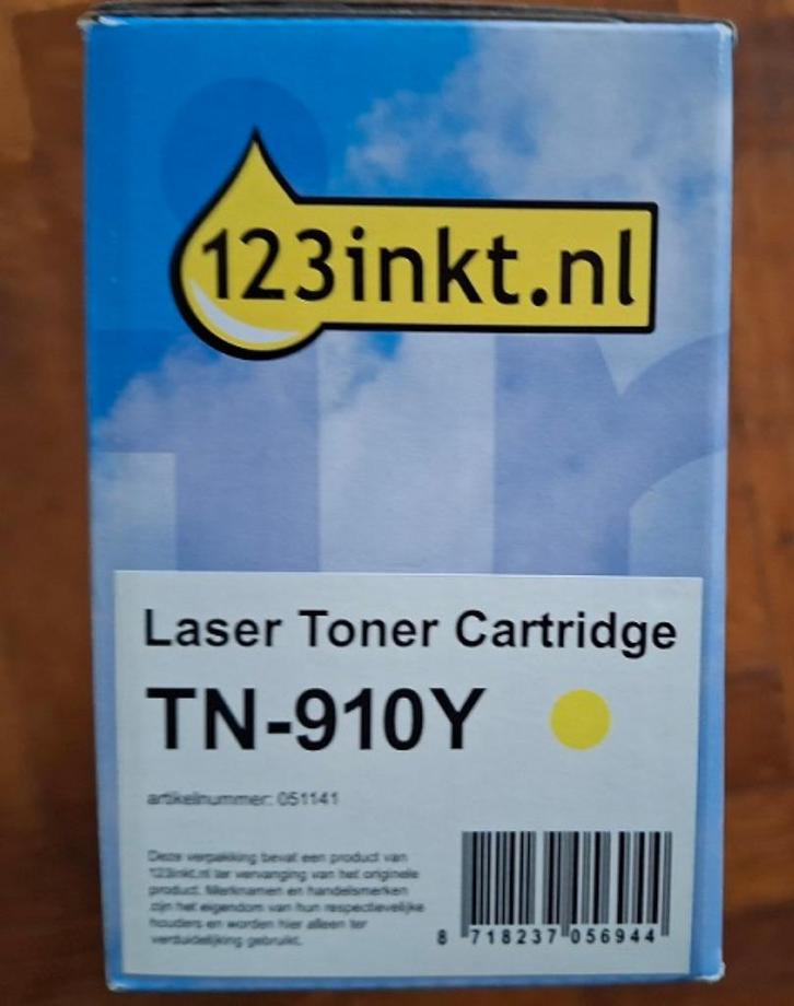VERKOCHT Brother Inkt123 TN-910 cartridges - nieuw, Computers en Software, Printerbenodigdheden, Nieuw, Toner, Ophalen of Verzenden