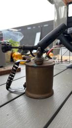 Vintage koperen Max Sievert Stockholm soldeerlamp, Ophalen, Gebruikt, Overige typen