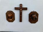 Religieuze Wanddecoratie Set - Kruis, Maria, Jezus, Antiek en Kunst, Ophalen of Verzenden