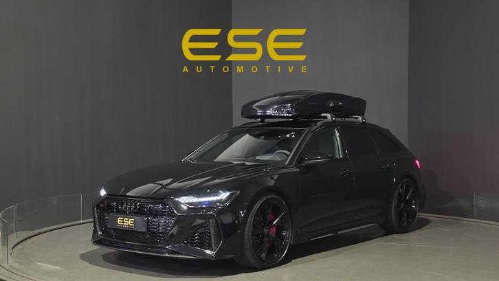 Audi RS6 Avant TFSI quattro | Panorama | Keramisch | Hud | B, Auto's, Audi, Bedrijf, Te koop, RS6, 360° camera, 4x4, ABS, Adaptive Cruise Control